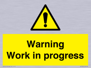 Warning Work in progress